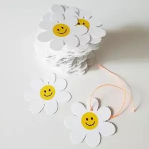 지앤지 구디백 답례품 사은품 포장택 100개 포장 생일파티 선물 용품 도시락 돌잔치 쿠키 포장태그