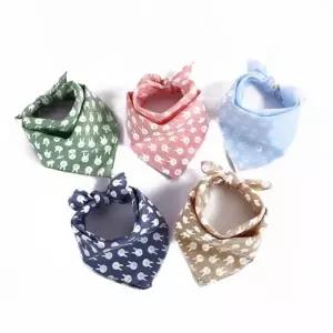 지앤지토끼 손수건 스카프 쁘띠스카프 면손수건 반다나 등산 남자 여자 단체  선물