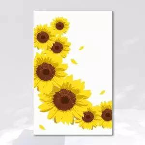 그림 해바라기B 액자 35x55cm (KYR-WA6507B)