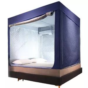 2인용 난방수면돔 방한 두꺼운 수면돔 난방 암막 보온텐트