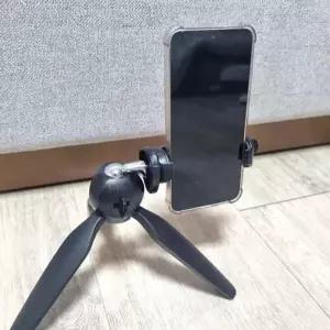 삼각대 미니 스마트폰 핸드폰 각도조절 휴대용 거치대