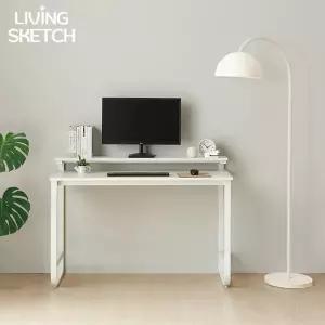 [리빙스케치] 국내제작 캠브리지 900X700 낮은 선반형 1단 A타입 책상[착불]E0등급 컴퓨터 학생용