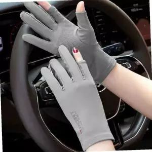 스포츠반장갑 쿨링스 여성 스포츠장갑(그레이) 기능성 등산장갑