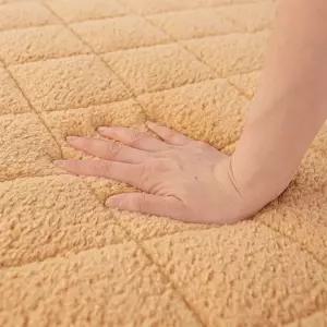 울 매트 양모 이불 패드 1인 토퍼 매트리스 바닥