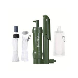 수도 필터 야외 미니 정수 빨대 캠핑 휴대용 하이킹 생존 또는 비상용 정수기