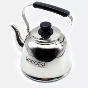 스테인리스 물 주전자 유광 차 주전자 티포트 티팟
