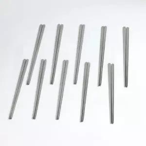 스테인리스 젓가락 업소용 민짜 수저 식기