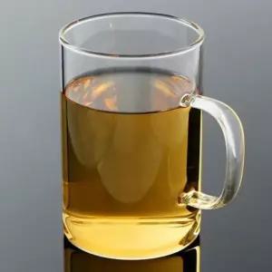 투명 내열 유리 손잡이 컵 음료용 글라스