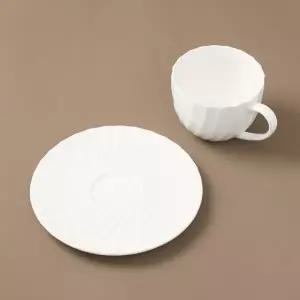 홍차용 세라믹 티컵 소서 홈카페 커피잔