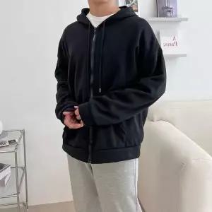 기모 안감 남성 오버핏 후드 집업 점퍼 남자 겨울 아우터