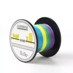 오색 8합사 낚시줄 한치 강력 합사 낚싯줄