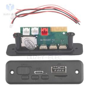 블루투스 MP3 디코더 보드 모듈 자동차 FM 라디오 WAV 디코딩 통화 스피커 증폭기 오디오 수신기