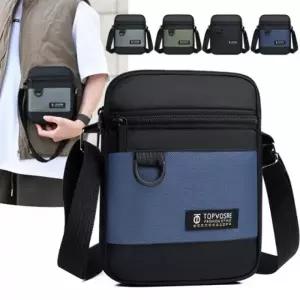 지앤지 남자 미니 크로스백 데일리 슬림 휴대폰 미니멀 힙색 가방