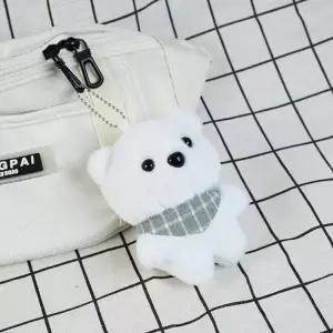 (선택 아기 백곰 인형키링)아기백곰 인형키링 곰돌이 인형 가방고리 흰곰 백곰