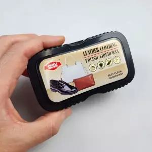 [골드스마일]WL 구두 광택 스펀지 구두약 가죽 레자 왁스 브러시