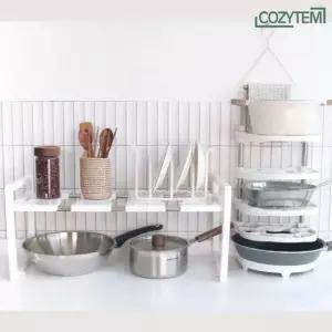 코지템 스마트스토리지600 + 후라이팬 스토리지 정리대 세트 주방 거치대