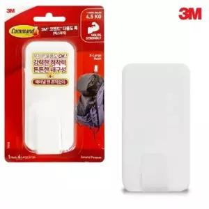 ( )3M 코맨드 다용도 훅XL 17010 1p 가방걸이 벽면후크