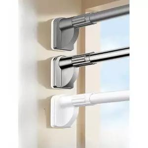 스테인리스 압축 봉 옷장봉 커튼 설치 옷걸이봉 무타공 옷장