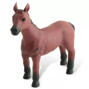 어린이 리얼 관찰 동물 조랑말 말 모형 완구 피규어 장난감 미니어처 소프트 어린이집 교육용 역할 놀이 미