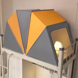 1인용 난방텐트 원터치 기숙사 접이식 방한 보온 외풍차단 암막 가림막 실내 캠핑