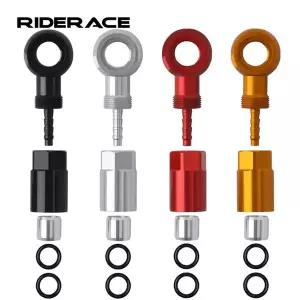 자전거 유압 케이블 엔드 커넥터 반조 세트 알루미늄 합금 MTB 자전거 유압 브레이크 반조 피팅 오일 니들