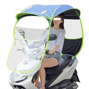 휠체어 전동 카트 배달 200W 로즈레드 방수 모터 듀얼 전동휠 우비 노약자 핑크