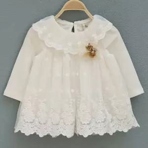 자수 레이스 프린세스 아동 원피스 303083 백일옷 아가 베이비돌옷 애기 신생아