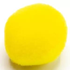 유치원초등과학 만들기재료 노란색 4cm 솜방울 400개 교육완구 아기선물용 두뇌개발