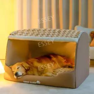 중형견 대형 하우스 강아지집 겨울 겨울집 방한 텐트