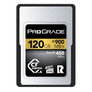 ProGrade 디지털 CFexpress 2.0 타입 A 메모리 카드(120GB) 골드