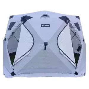 겨울 큐브 누빔 낚시텐트 빙어 낚시 육각 오각 방한 얼음낚시 원터치