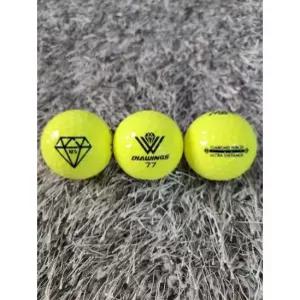 골프공 다이아윙스 M5 장타 비거리 고반발 볼 유광옐로우 3구 (투명케이스 포장)....