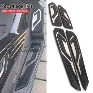 혼다 호환 FORZA350 NSS350 Nss350 2021 2023 용 바이크 오토바이 발받침 드라이버 전방 후방 풋 페달 액세