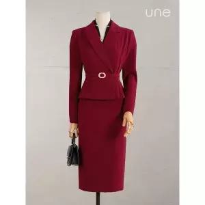 [하프클럽/윈]UNE클래식포멀 럭셔리원피스