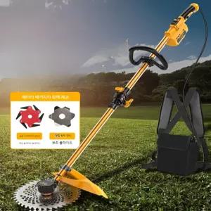 예초기계 가정용 다기능 깎는 제초기계 소형 잡초 기계 잔디 농업 운반 전기 충전식