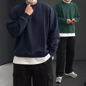 히터스 헤비웨이트 무지 절개 오버핏 맨투맨 (9color M-L)