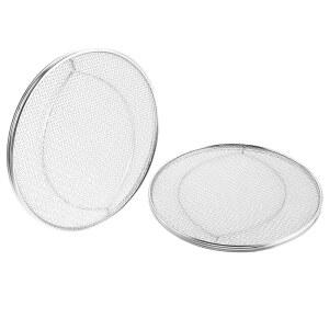 MOOTVGOO 2팩 스플래터 쉴드, 스테인리스 스틸 스플래시 가드, 분리 가능 재사용 스크린 교체용 닌자 푸디 스마트 XL 6-in-1 실내 그릴 FG550 FG551 BG500A DG551