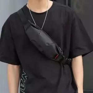 (색상 블랙)키밍 미니힙색 러닝백 허리가방 벨트 아웃도어 운동