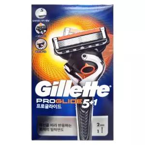 질레트 프로글라이드 플렉스볼 매뉴얼 면도기 2UP(본체+날2입) 1개