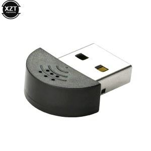 초소형 USB 2.0 스카이프 PC 액세서리 오디오 드라이버 스튜디오 MSN 마이크 노트북 어댑터 휴대용 음성