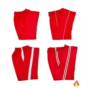 시즌2 (기모)레드 츄리닝 트레이닝 바지 4종2 생활