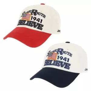 [갤러리아] (지프)공용 성조기와펜 배색챙 볼캡(JR1GCU101)