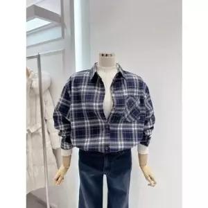 [갤러리아] [ab.f.z] 체크 루즈핏 셔츠(ATA1NB31A)