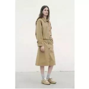 [NS홈쇼핑][25FW]세미A라인 버튼 스커트(7215335701)[35677432]