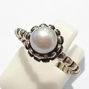 [셀러허브 패션][블루케이] A급엔틱미니 담수진주 원석반지210711-16n
