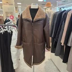 [셀러허브 1]미센스 HC14 양모 롱 무스탕 롱 무스탕 MB4ZFUM515Z