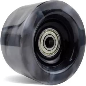 캡토스 블랙 앤 화이트 스월 롤러 스케이트 휠 - 남성 여성 를 위한 링크 더비 쿼드 실내/외