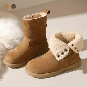 페조 여성 양털부츠 따뜻한 캐주얼 방한부츠 겨울신발 PZSL-LUX-5580