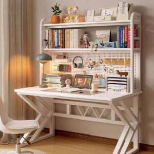 게이밍 책상 데스크 컴퓨터 리프팅 2200 쇼케이스 L자형 피시방 2인 수납형 학생용