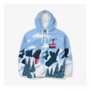 [휠라]그래픽 플리스자켓 FS2PLF4111X_LBU 303925